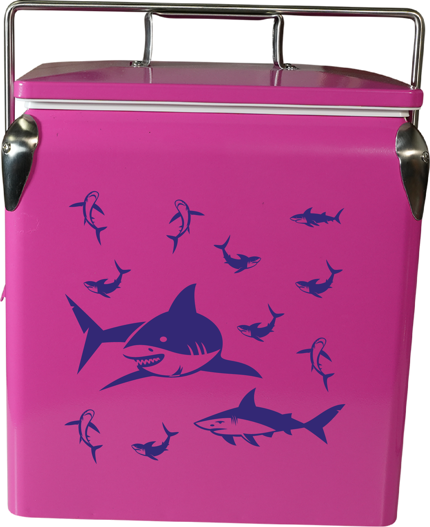 Swim with Sharks Cooler Box