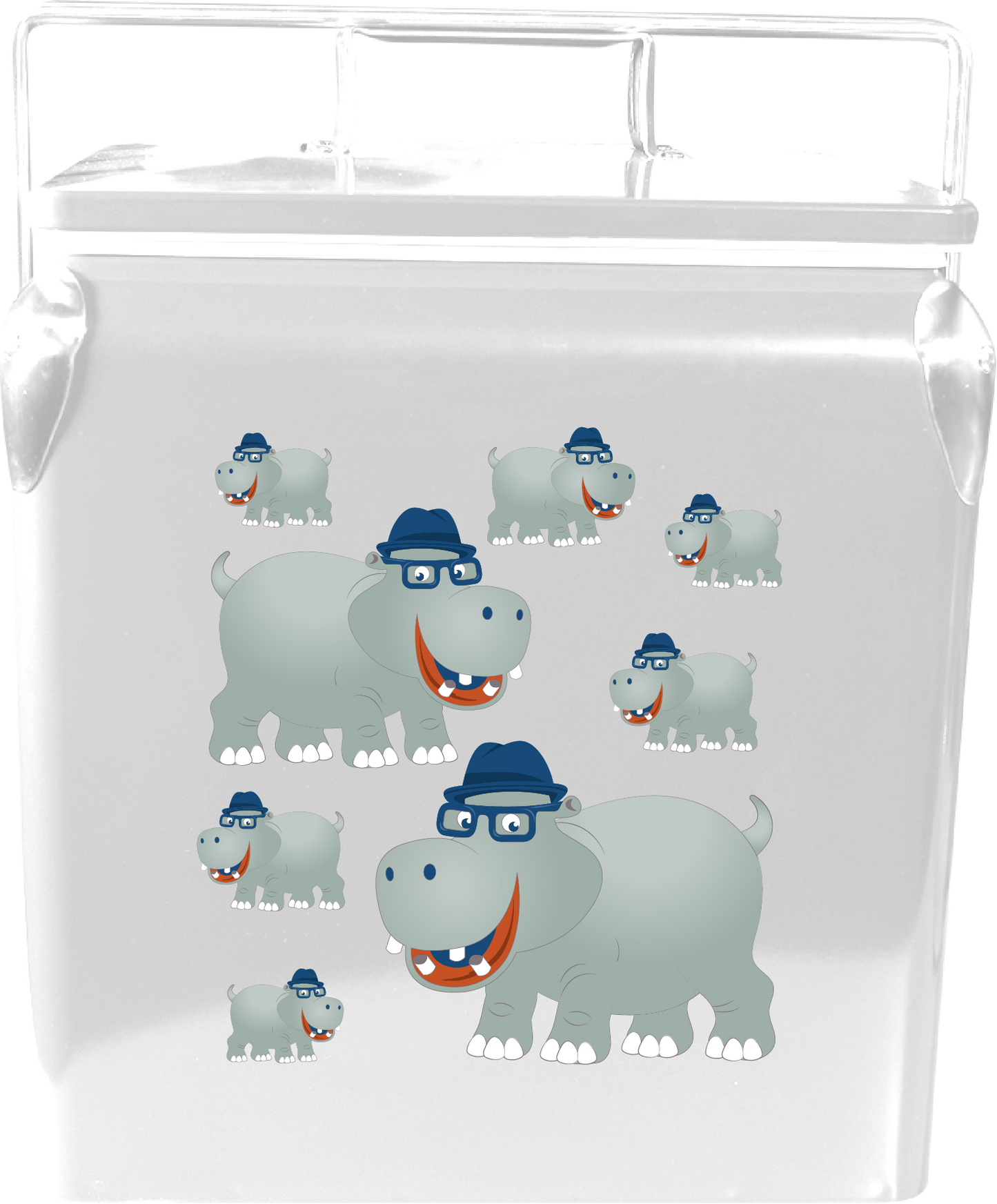 Hungry Hippo Cooler Box