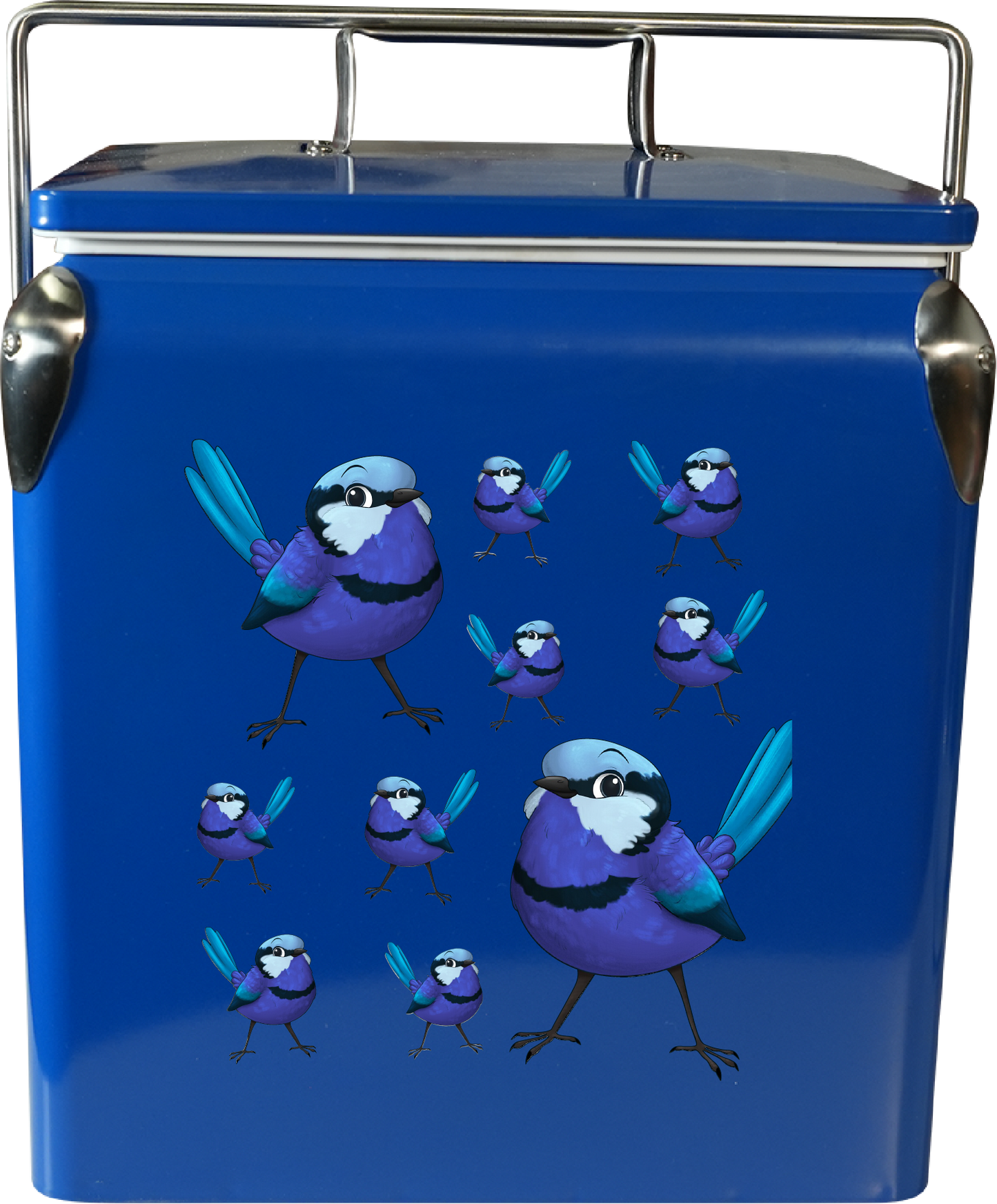 Blue Wren Cooler Box