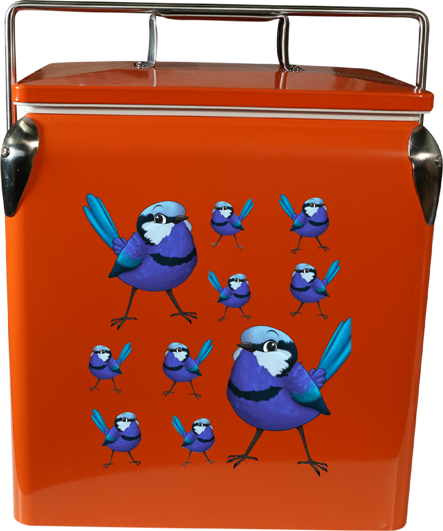 Blue Wren Cooler Box