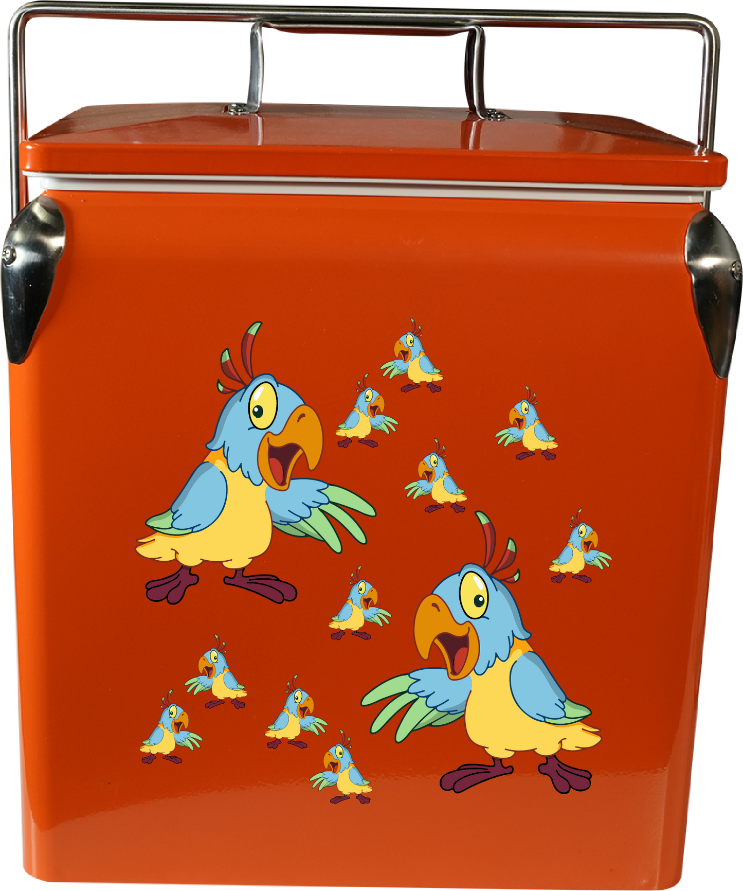 Psycho Parrot Cooler Box
