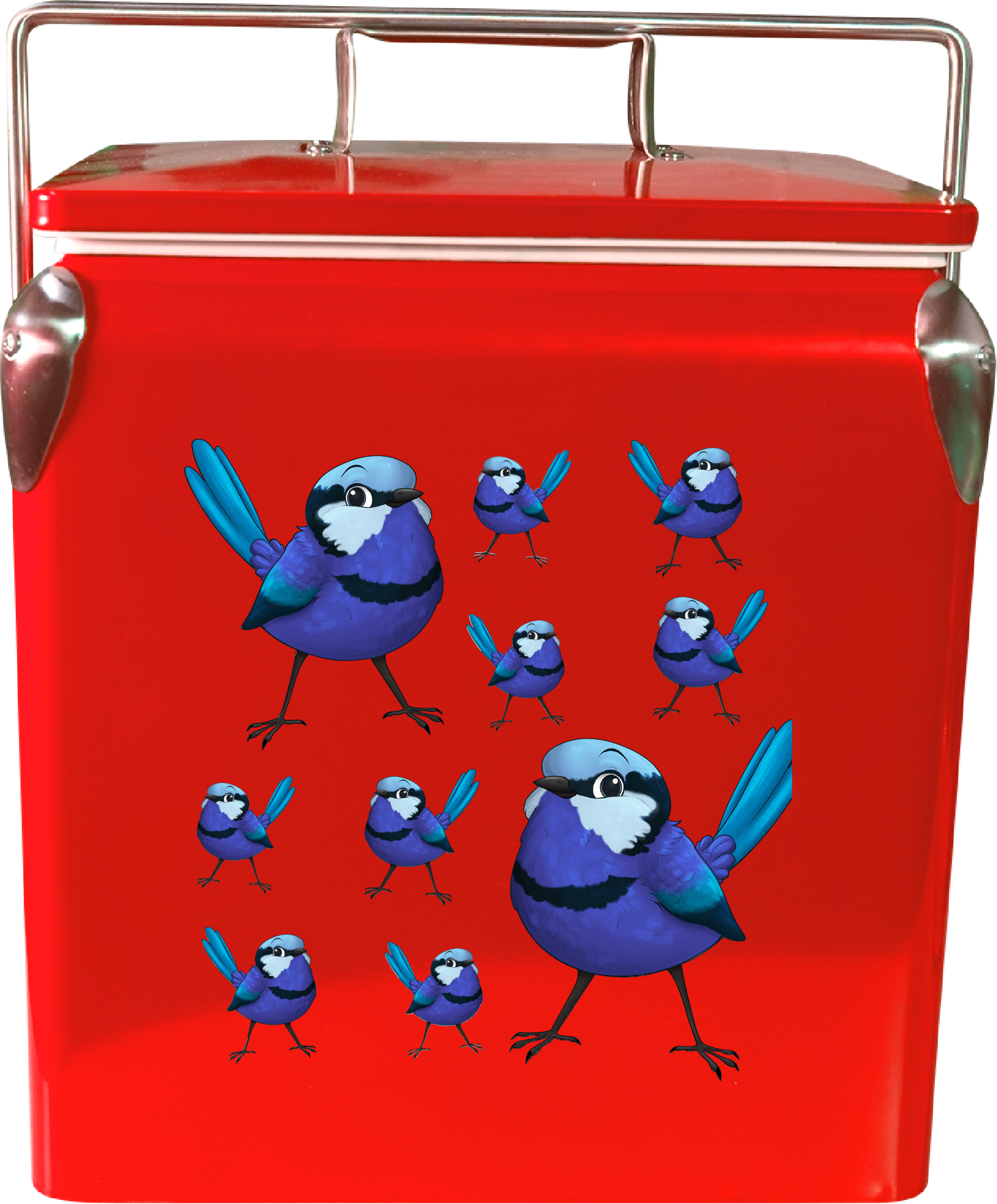 Blue Wren Cooler Box