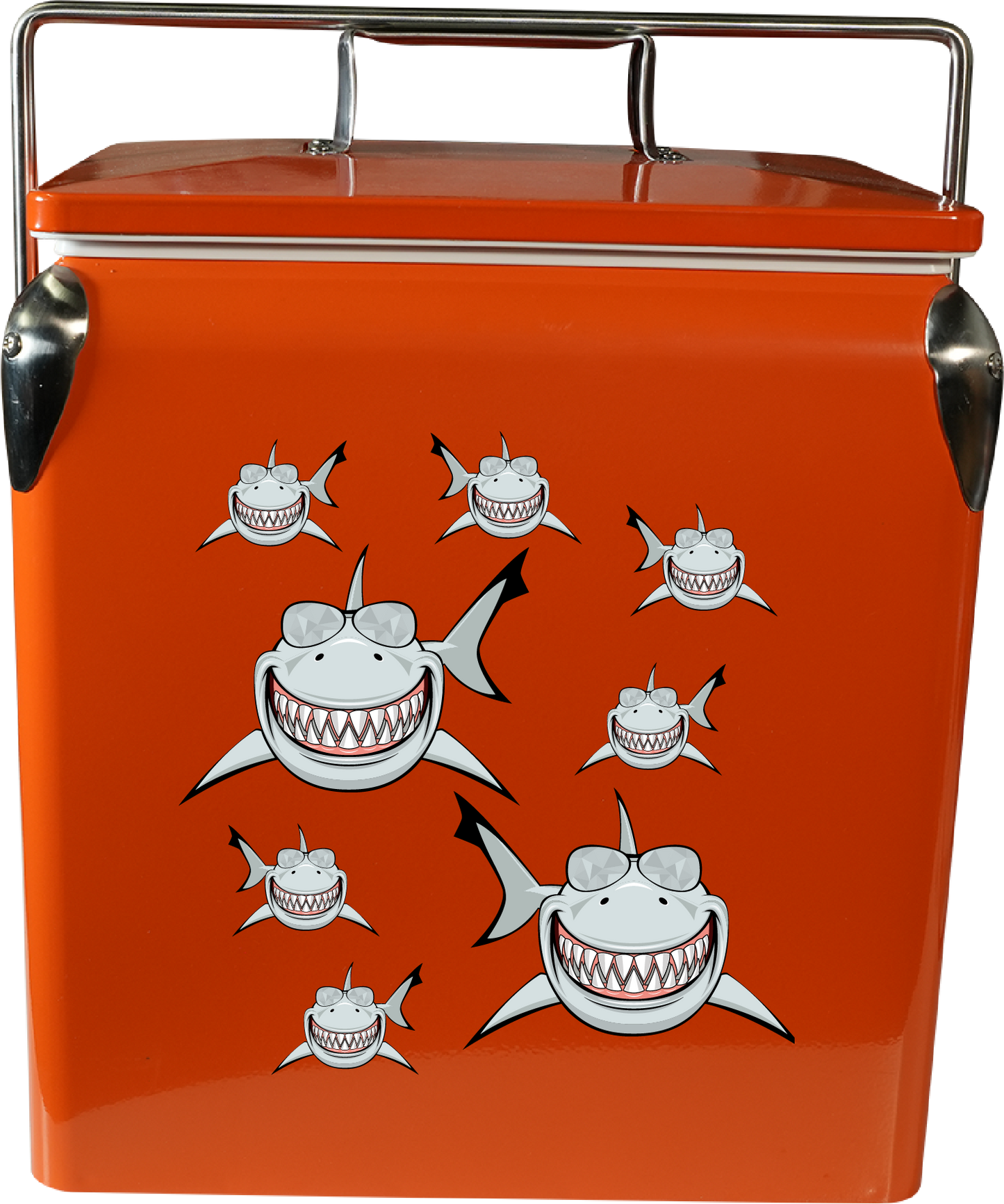 Snazzy Shark Cooler Box