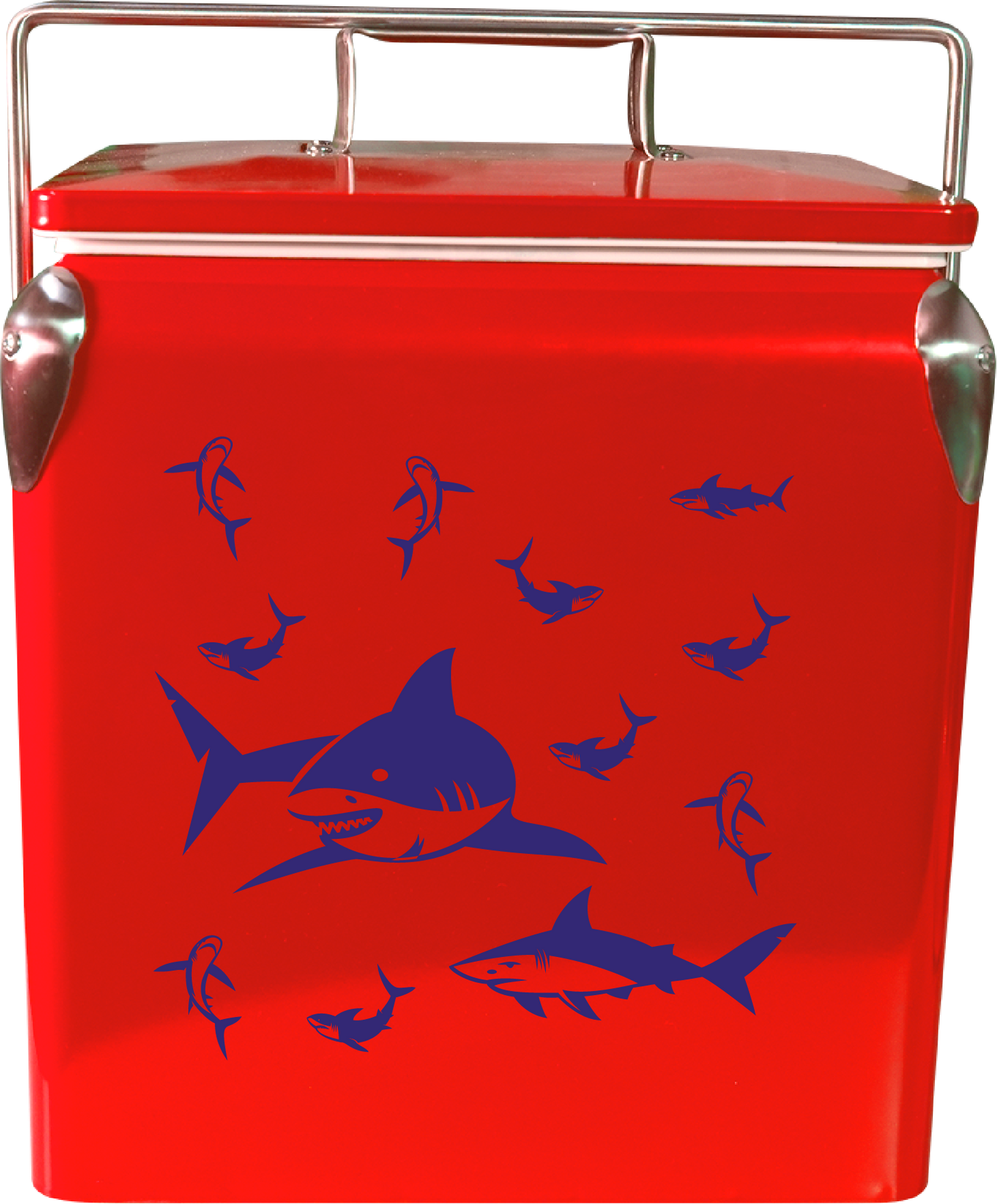 Swim with Sharks Cooler Box