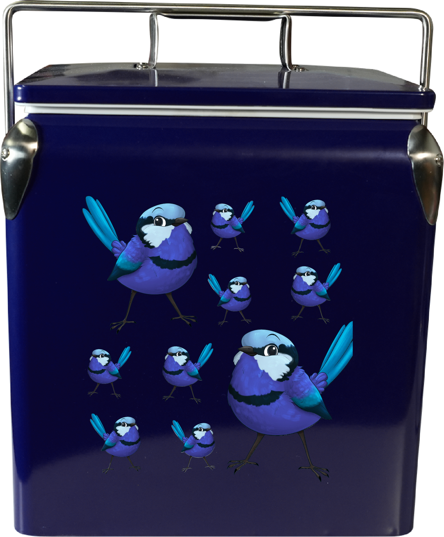 Blue Wren Cooler Box