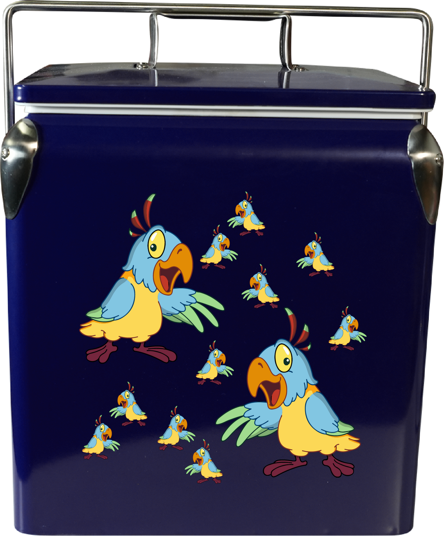 Psycho Parrot Cooler Box
