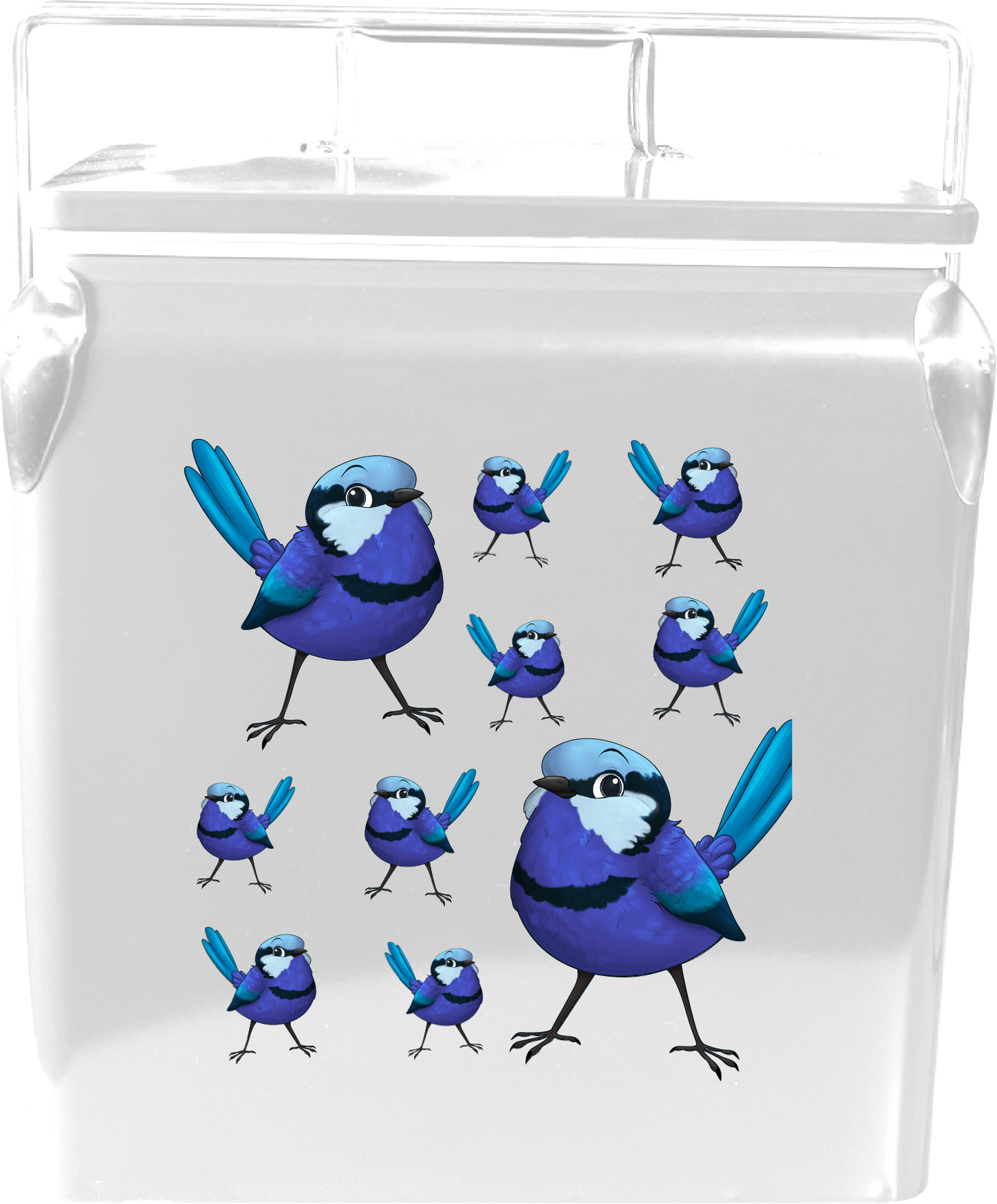 Blue Wren Cooler Box