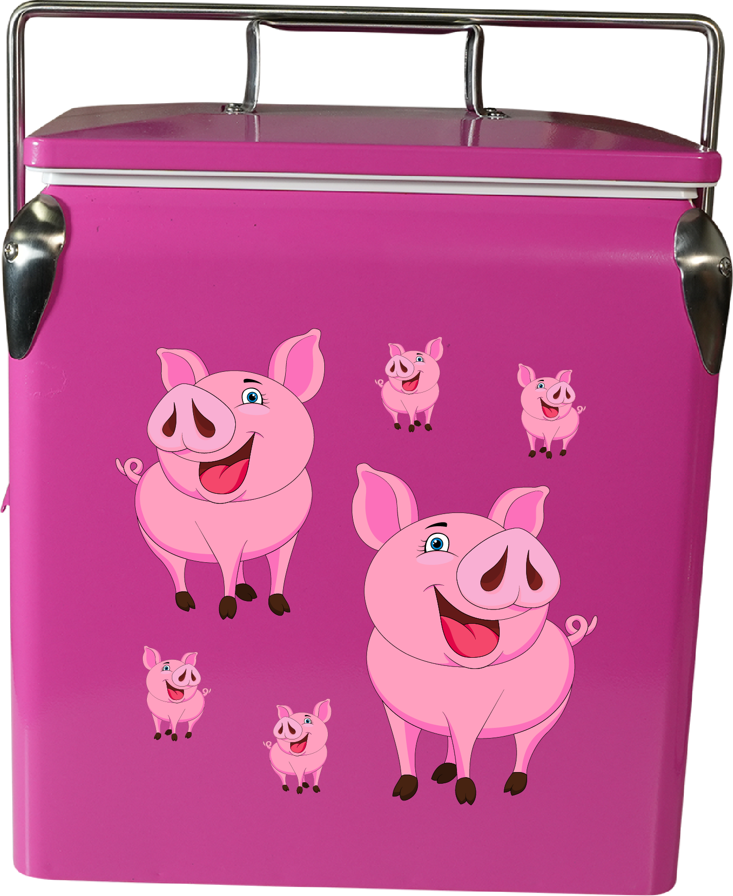 Percy Pig Cooler Box