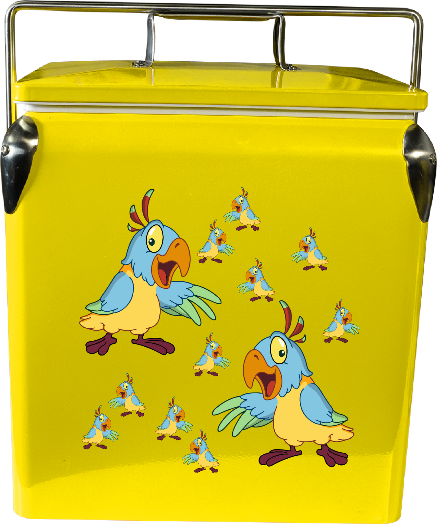 Psycho Parrot Cooler Box