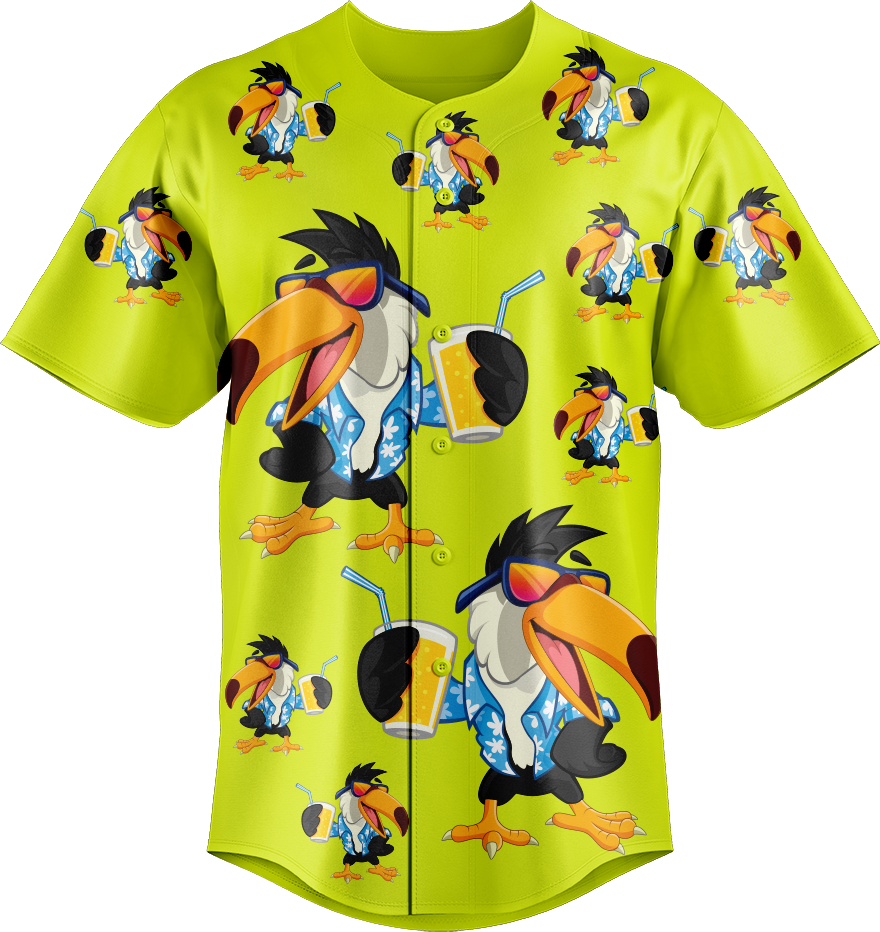 Trendy Toucan Baseball Jerseys