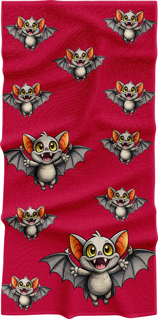 Chinchilla Bats Towel