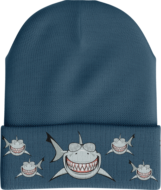 Snazzy Shark Beanie