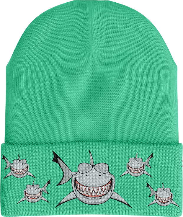 Snazzy Shark Beanie