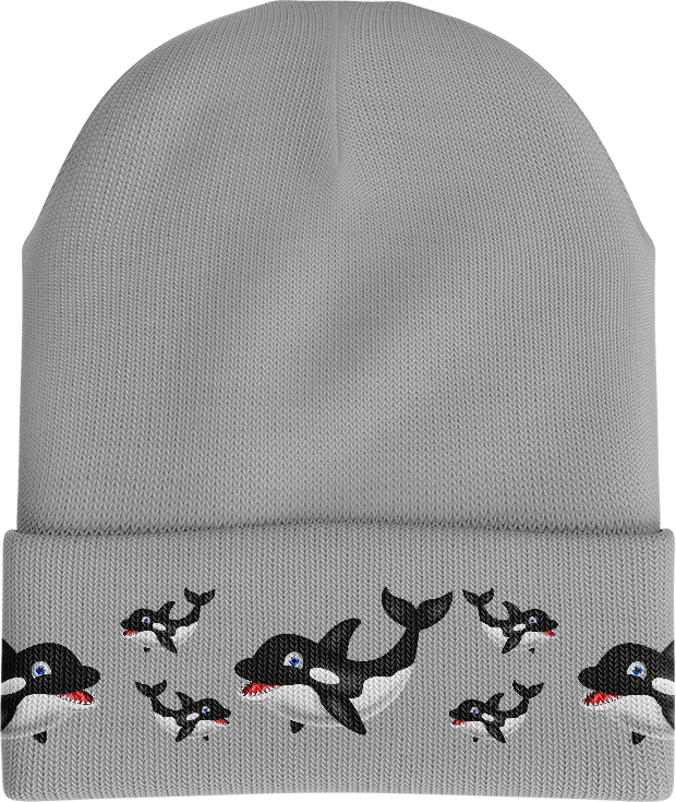 Orca Whale Beanie