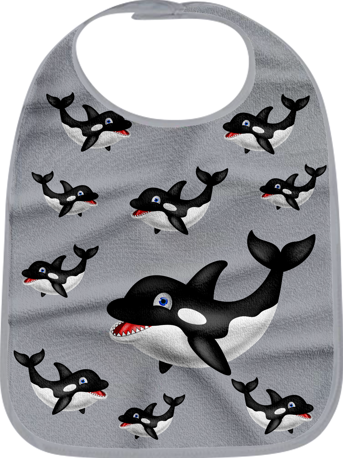 Orca Whale Bibs