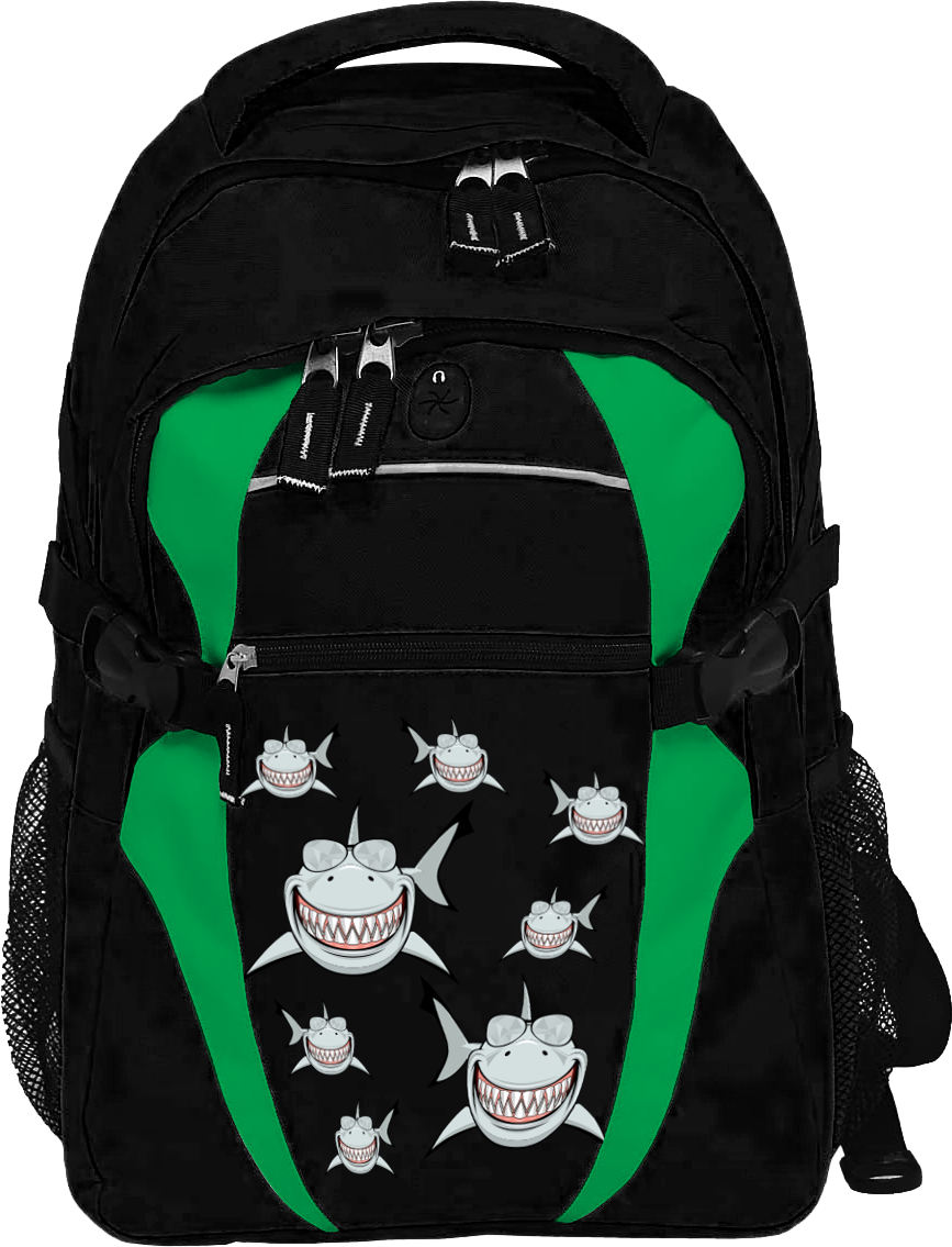 Snazzy Shark Zenith Backpack Limited Edition
