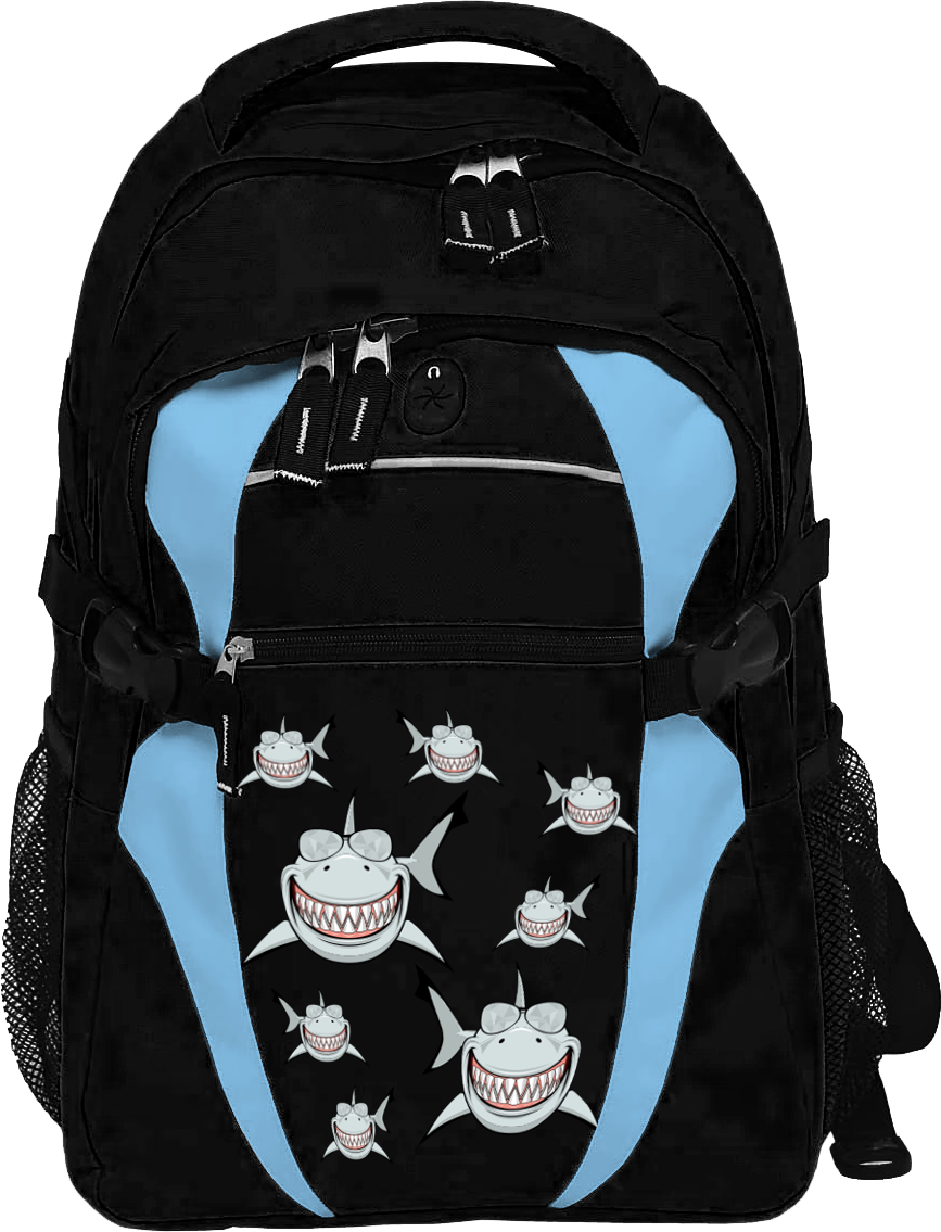 Snazzy Shark Zenith Backpack Limited Edition