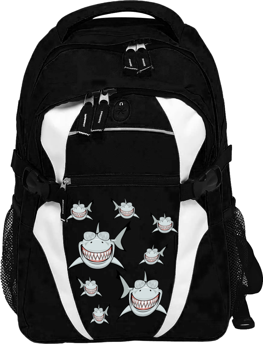 Snazzy Shark Zenith Backpack Limited Edition
