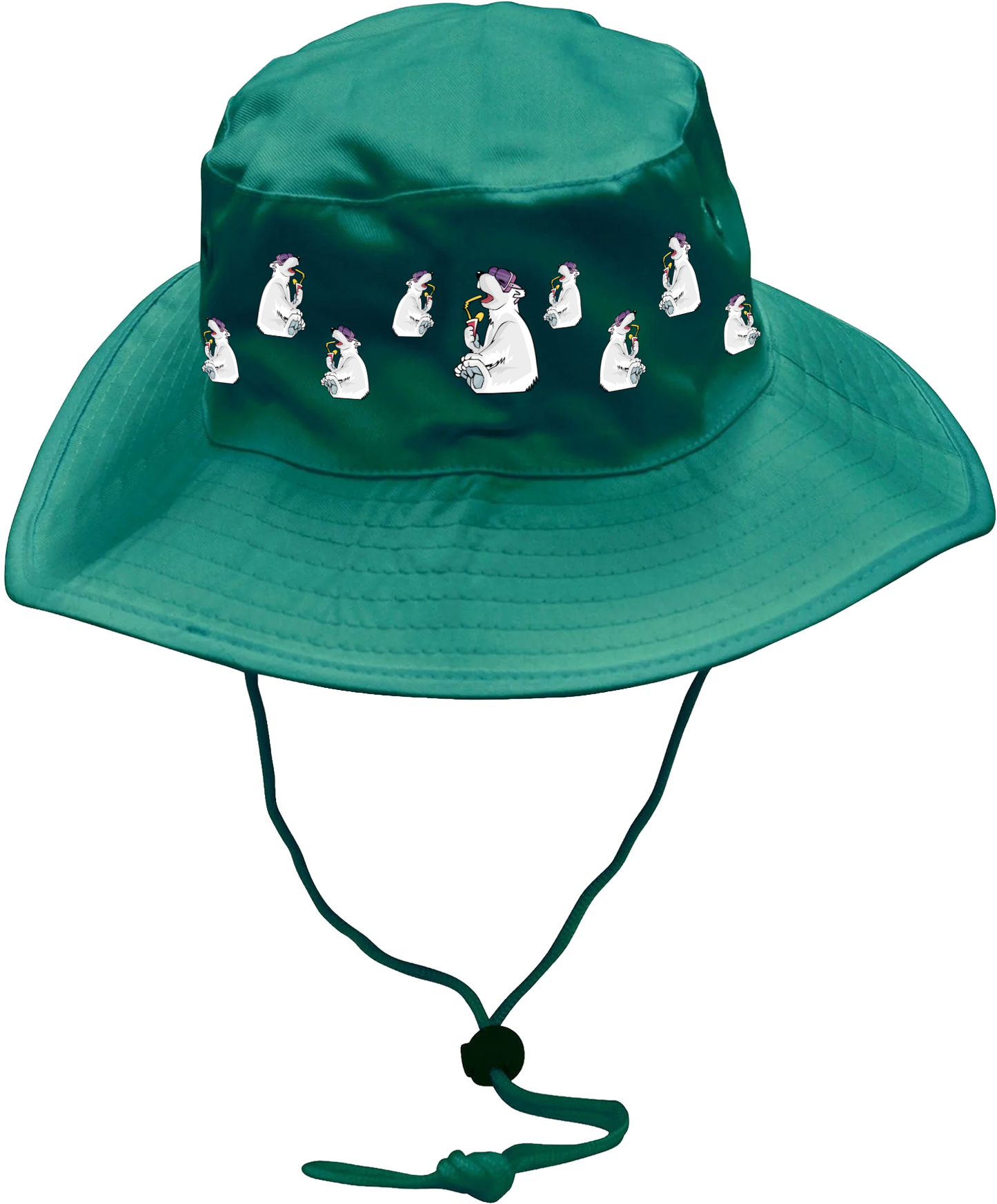 Ice Bear Wide Brim Hat