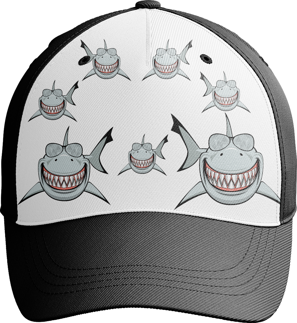 Snazzy Shark Trucker Cap