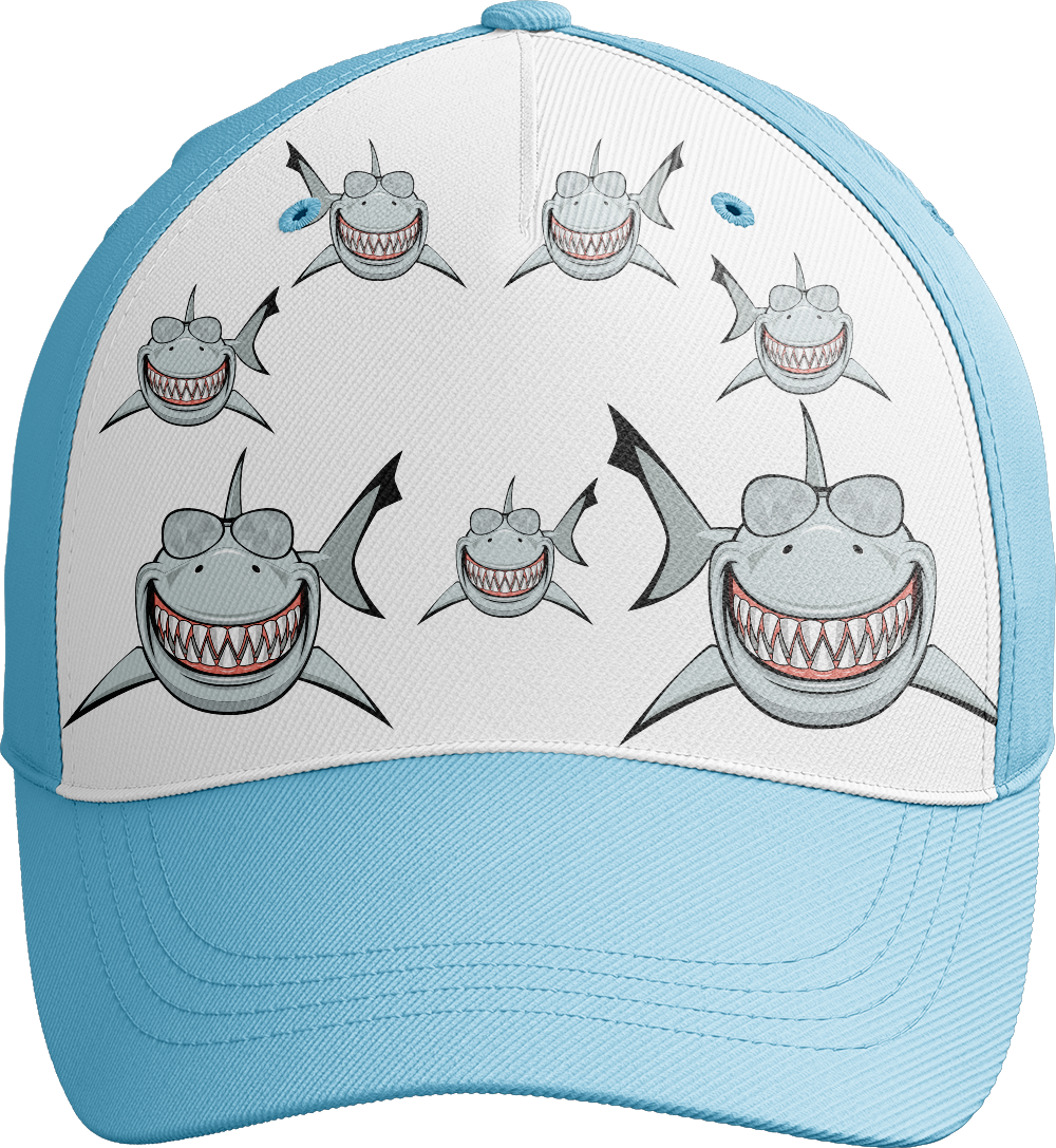 Snazzy Shark Trucker Cap