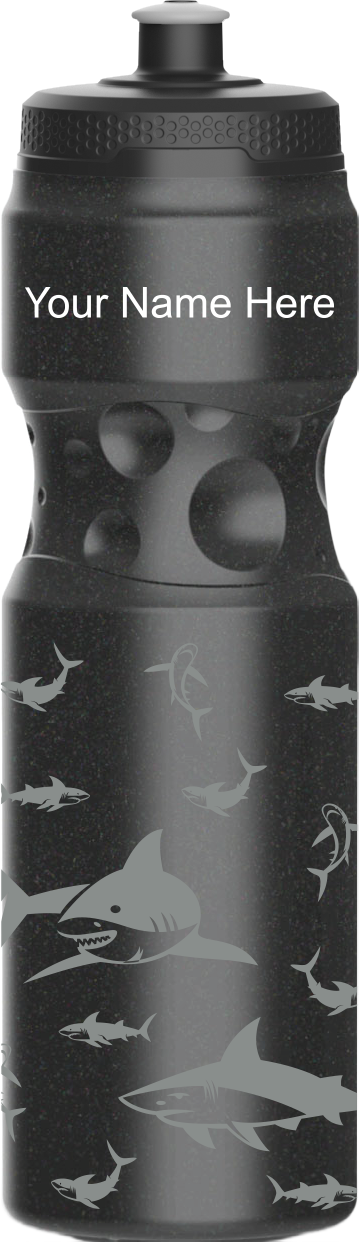 Swim With Sharks Water Bottles