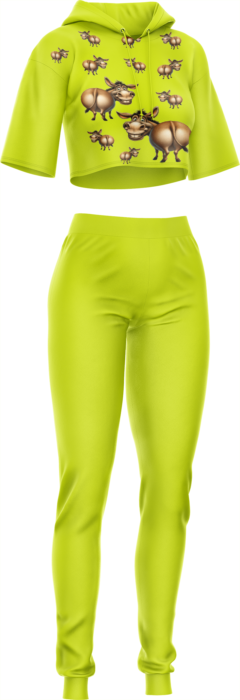 Donkey Crop Hoodie