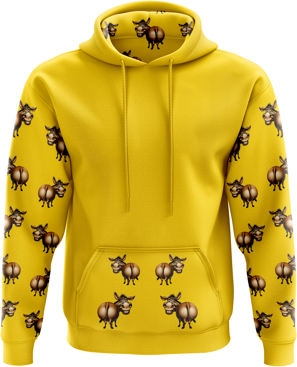 Donkey Sleeve Printed Hoodies Jacket