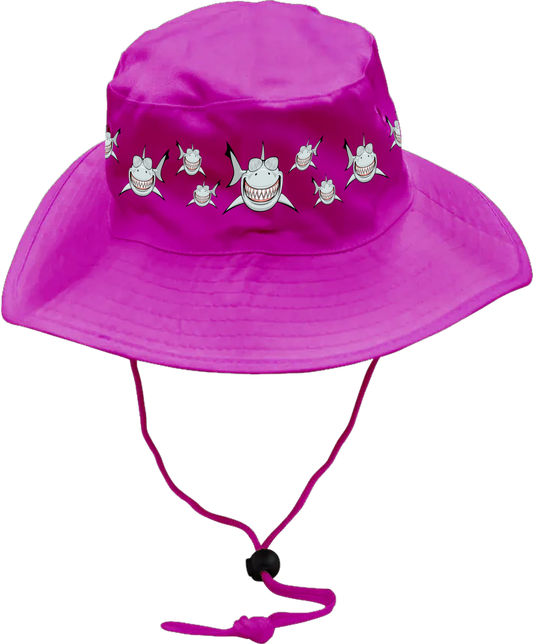 Snazzy Sharks Wide Brim Hat