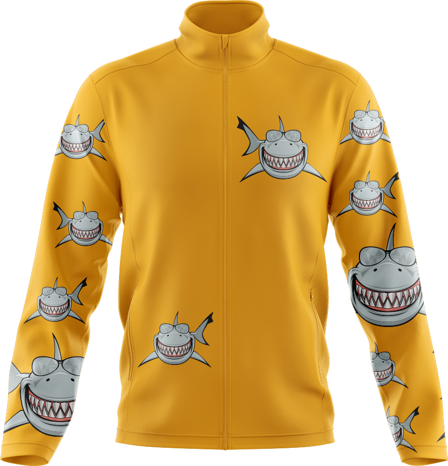 Snazzy Shark Full Zip Track Jacket