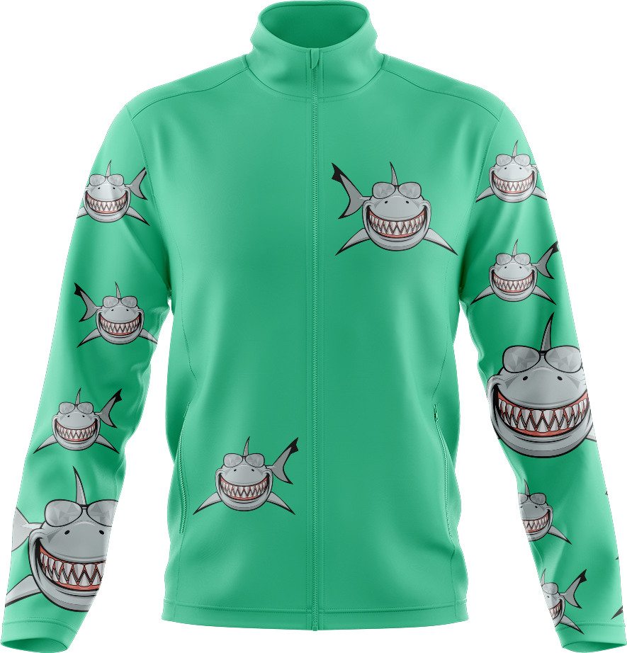 Snazzy Shark Full Zip Track Jacket