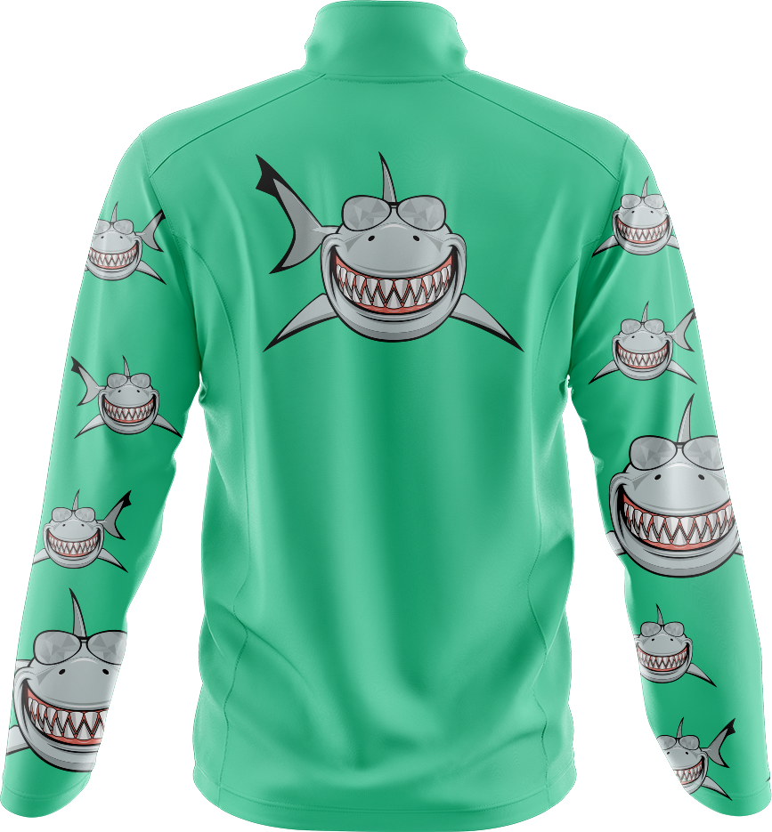 Snazzy Shark Full Zip Track Jacket