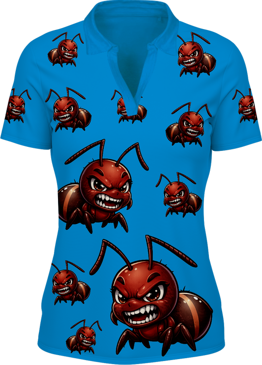 Chinchilla Ants Ladies Polo