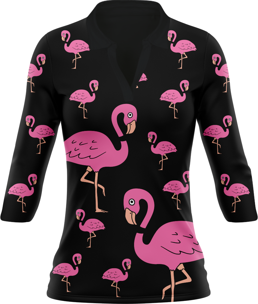 Flamingo Women's Polo