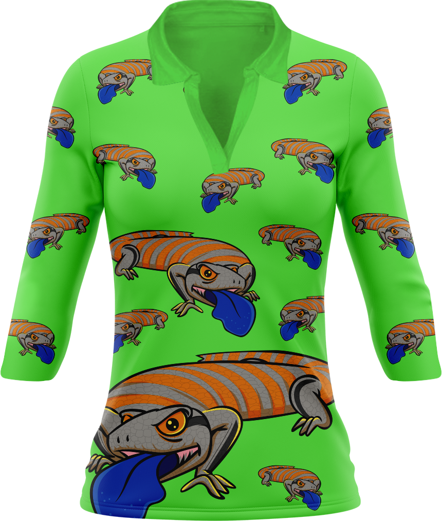 Bluey Lizard Women's Polo