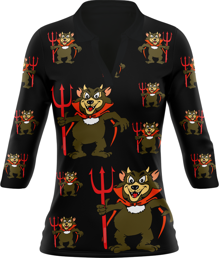 Devil Wears Fungear Women's Polo