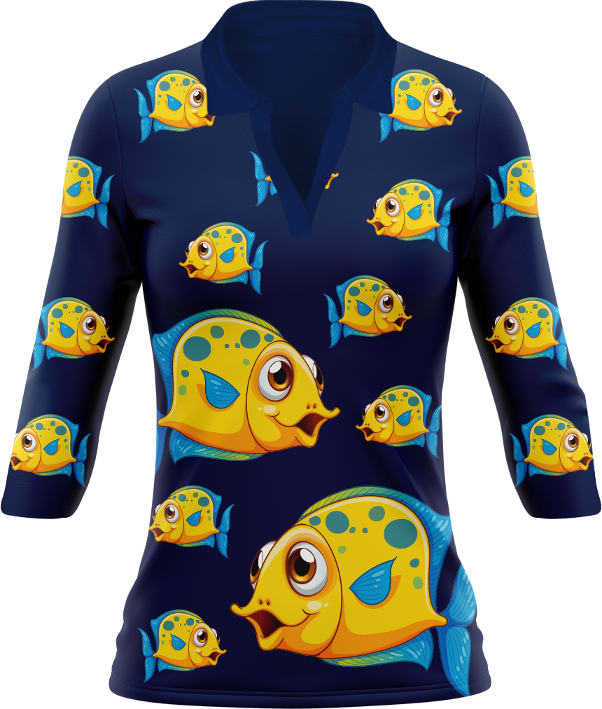 Fish out of water Women's Polo