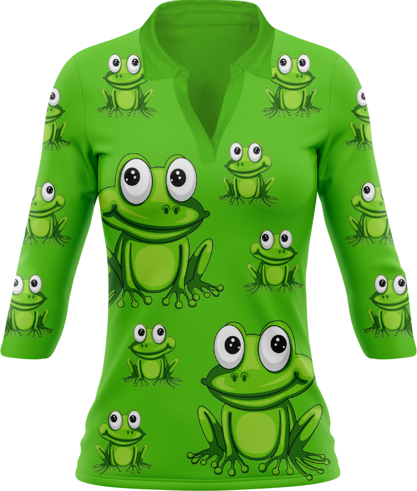 Freaky Frog Women's Polo