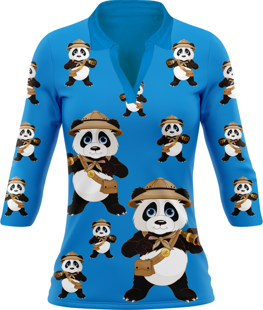 Explorer Panda Women's Polo