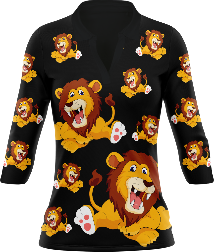 Leo Lion Women's Polo