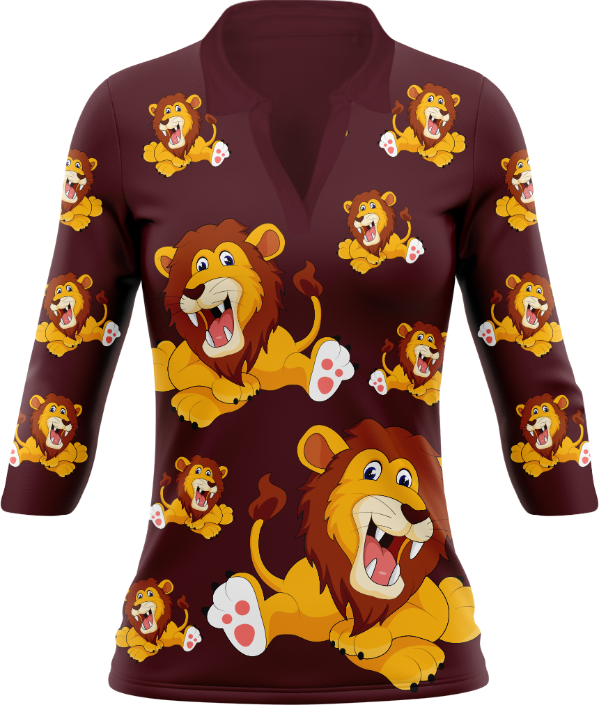 Leo Lion Women's Polo