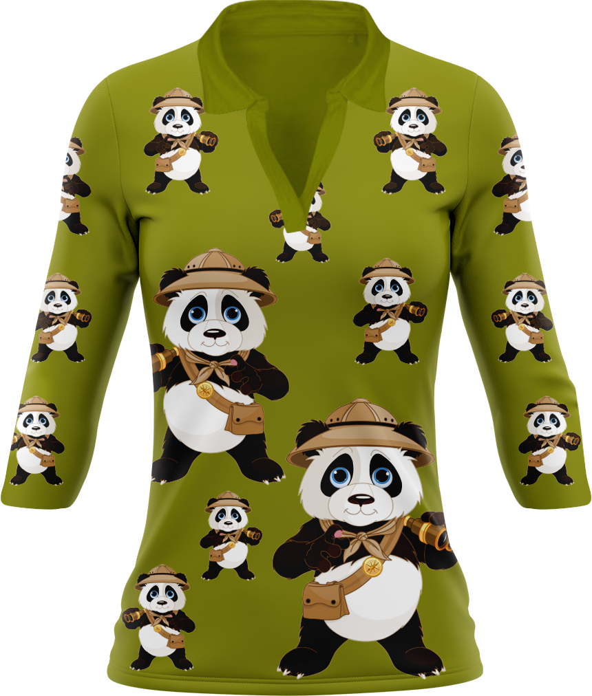 Explorer Panda Women's Polo