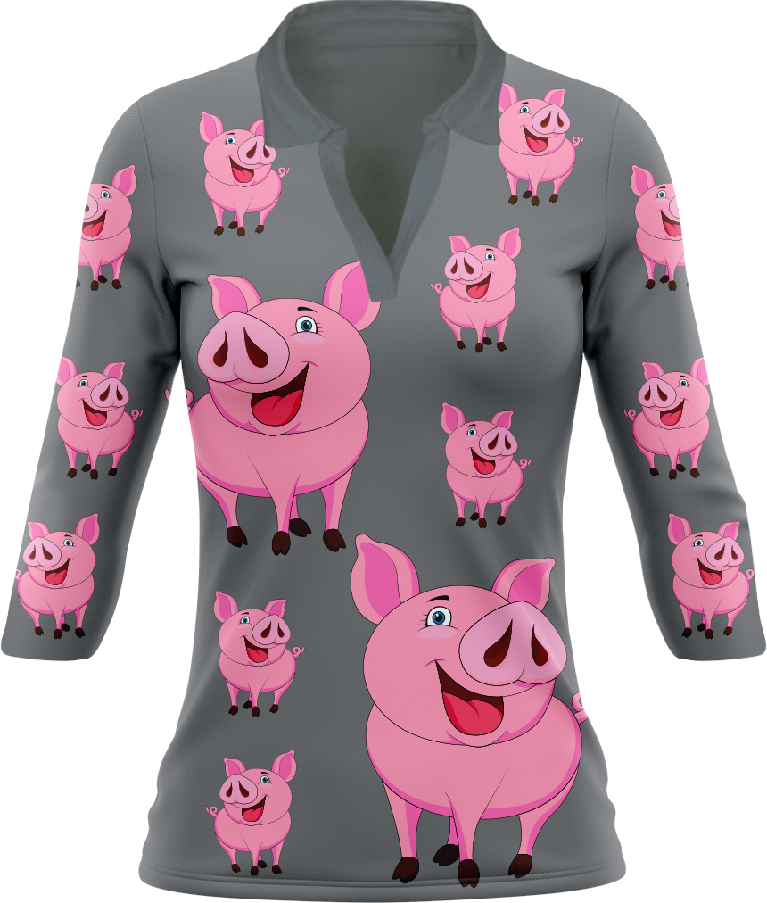 Percy Pig Women's Polo