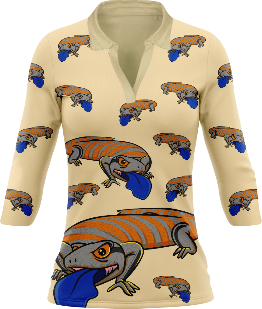 Bluey Lizard Women's Polo