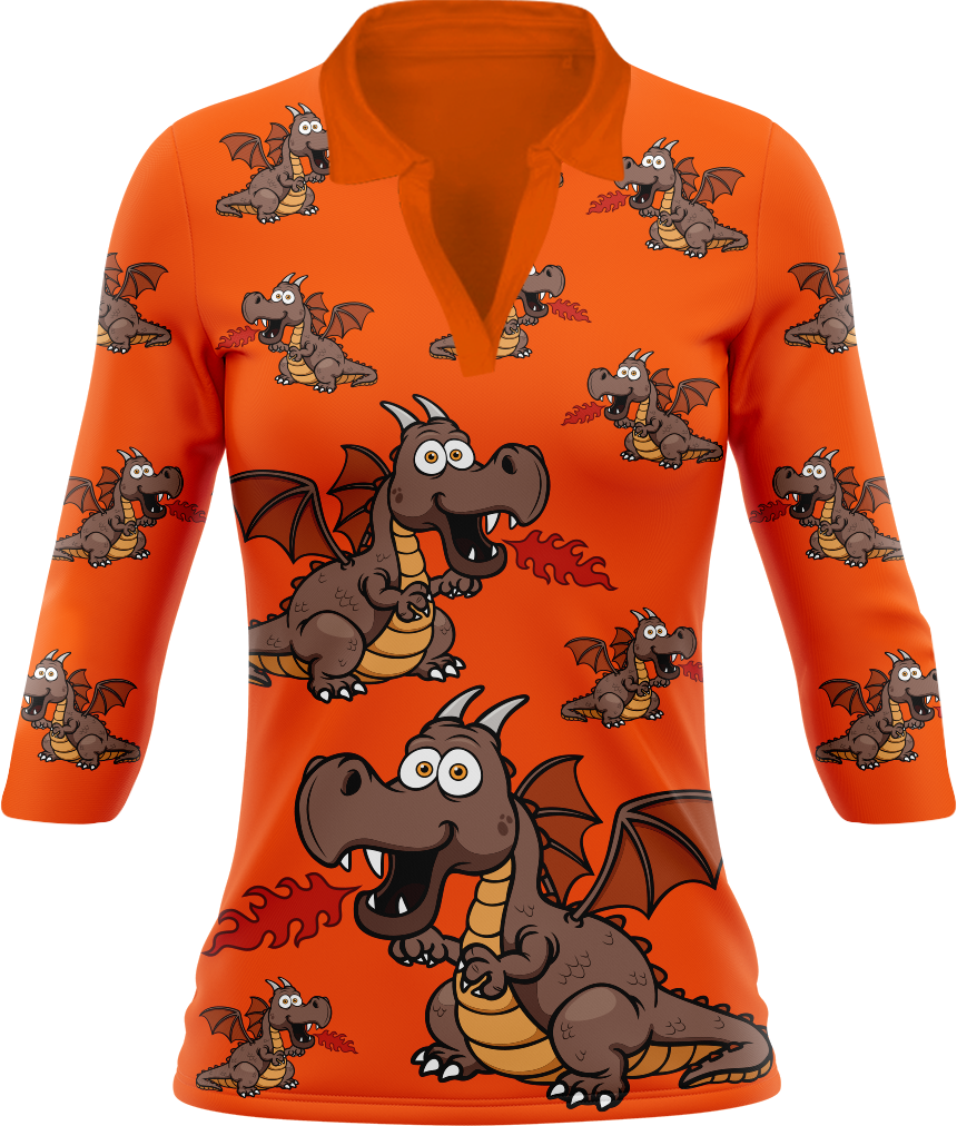 Dopey Dragon Women's Polo
