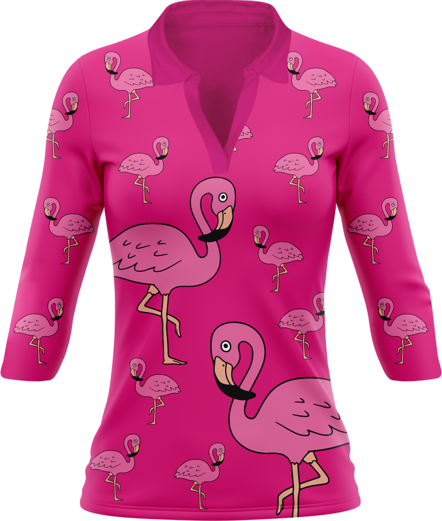 Flamingo Women's Polo