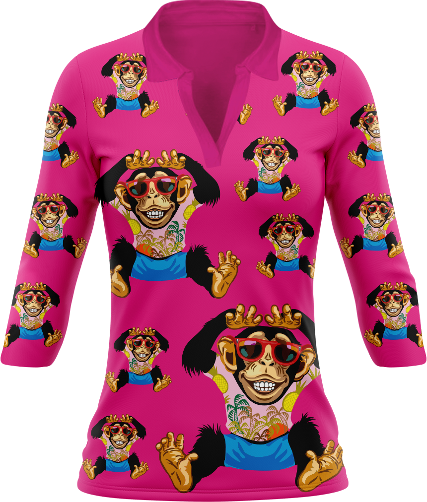 Cheeky Monkey Women's Polo
