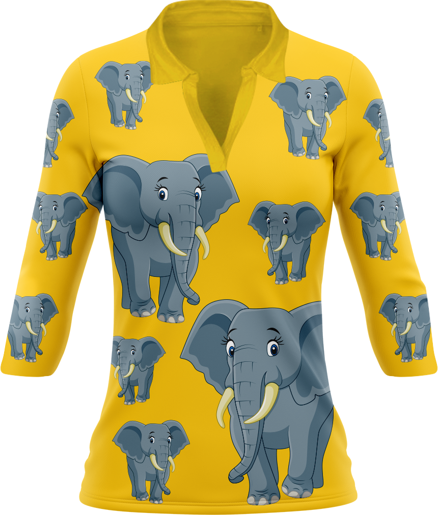 Ellie Elephant Women's Polo