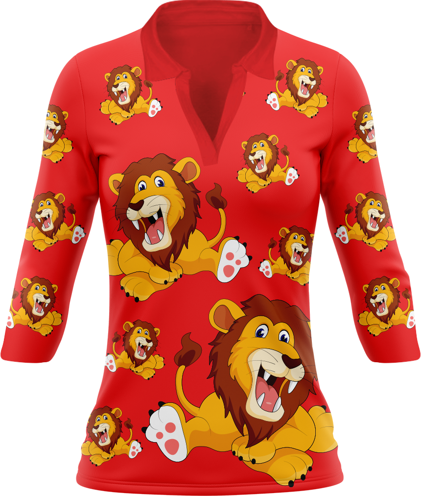 Leo Lion Women's Polo