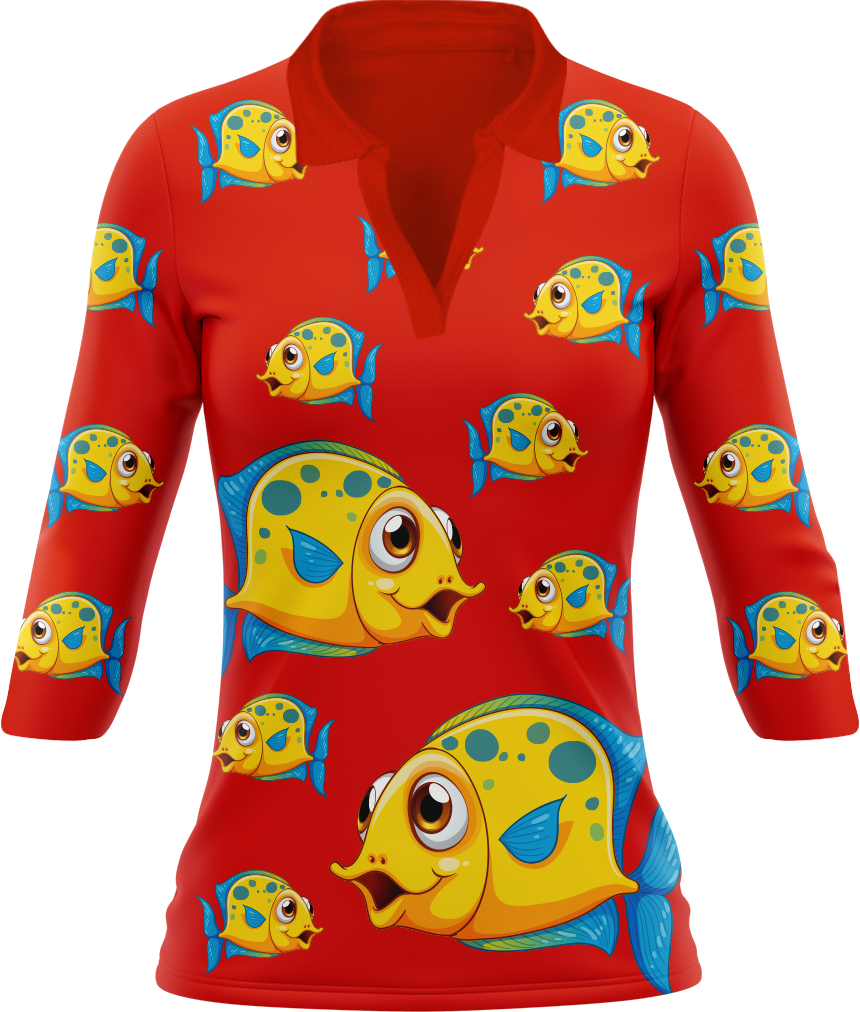Fish out of water Women's Polo